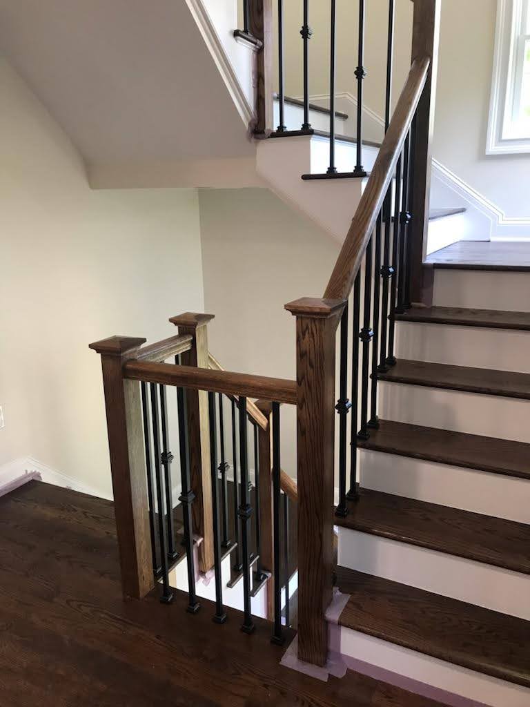 Jefferson stair and railing project 122