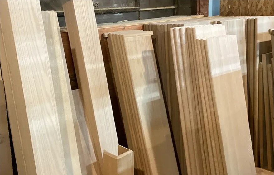Stair treads stocked in the shop