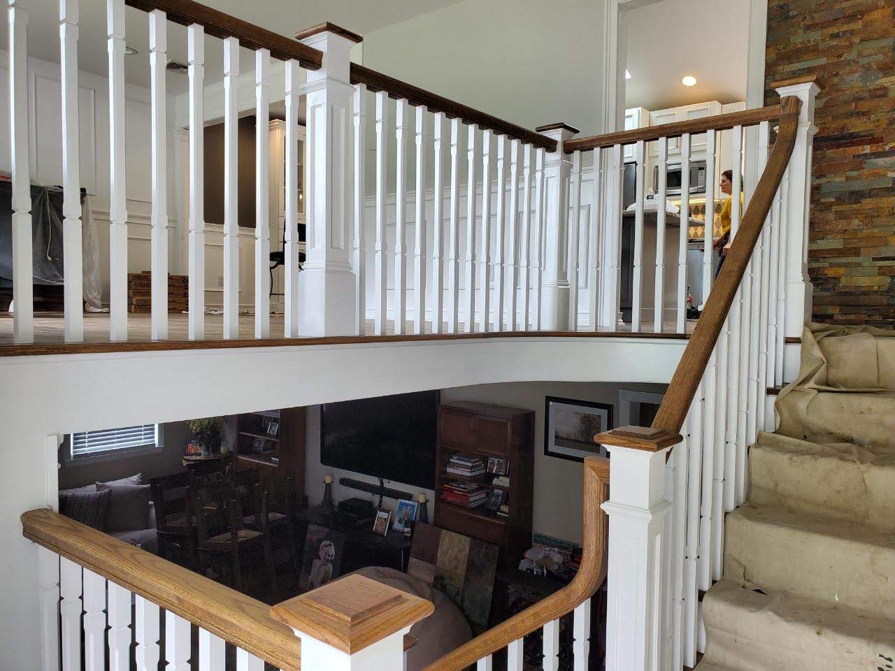 Jefferson stair and railing project 171