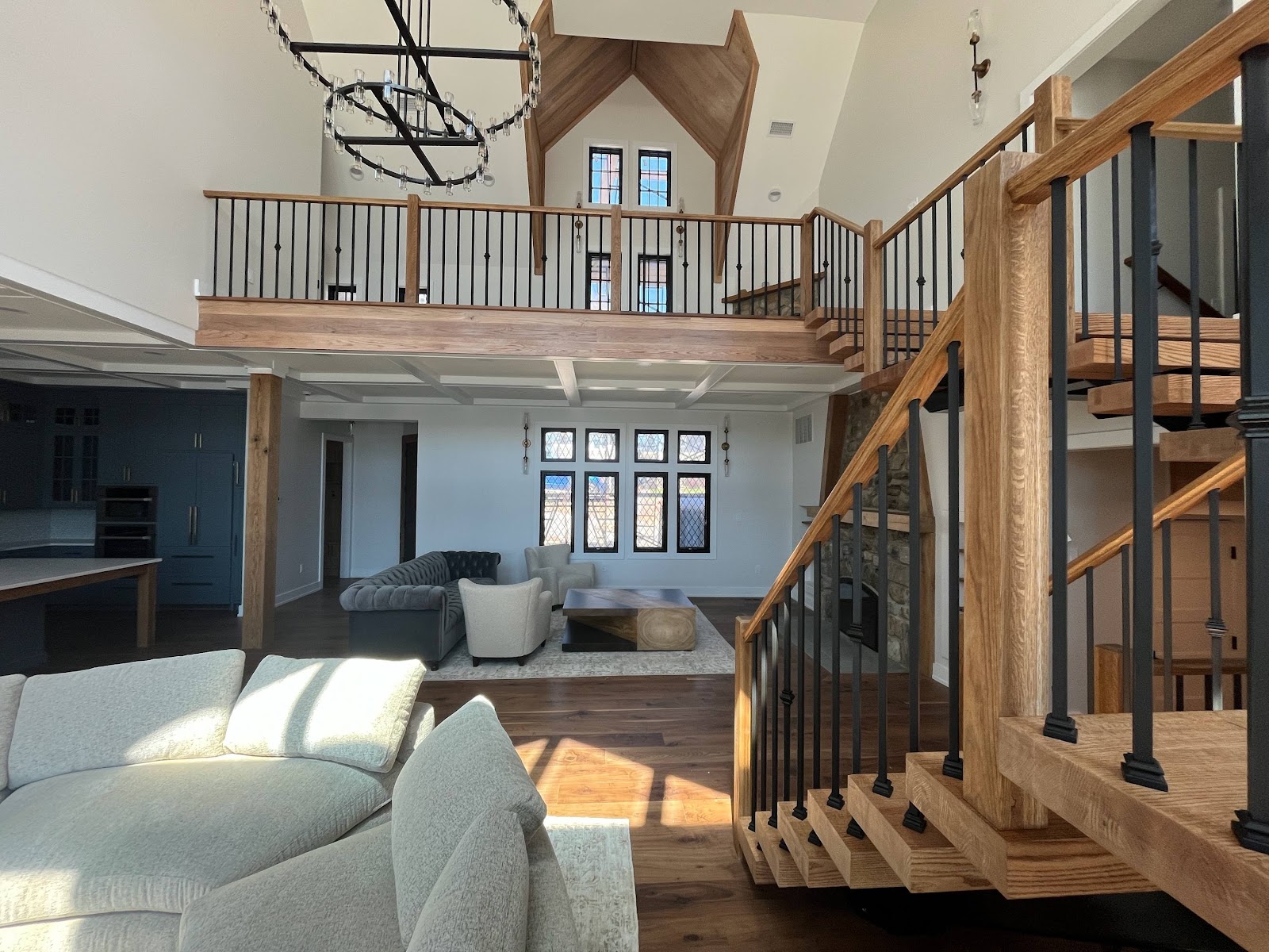 Jefferson stair and railing project 93