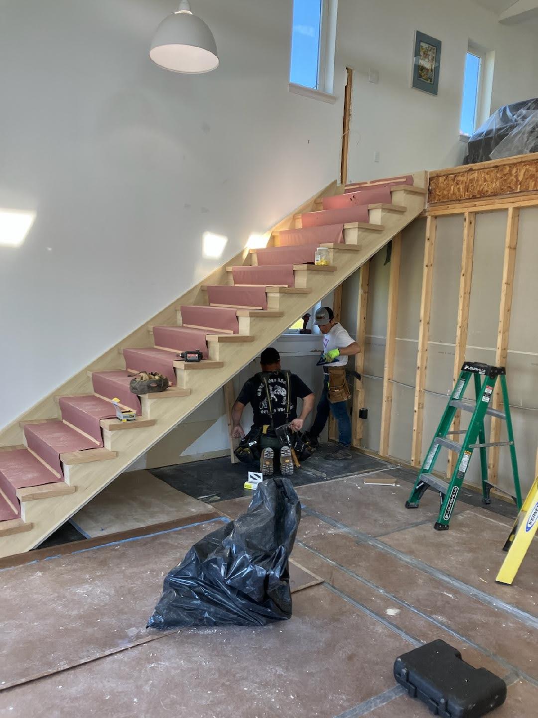 Jefferson stair and railing project 172