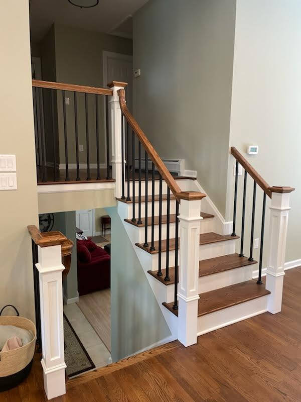 Jefferson stair and railing project 17