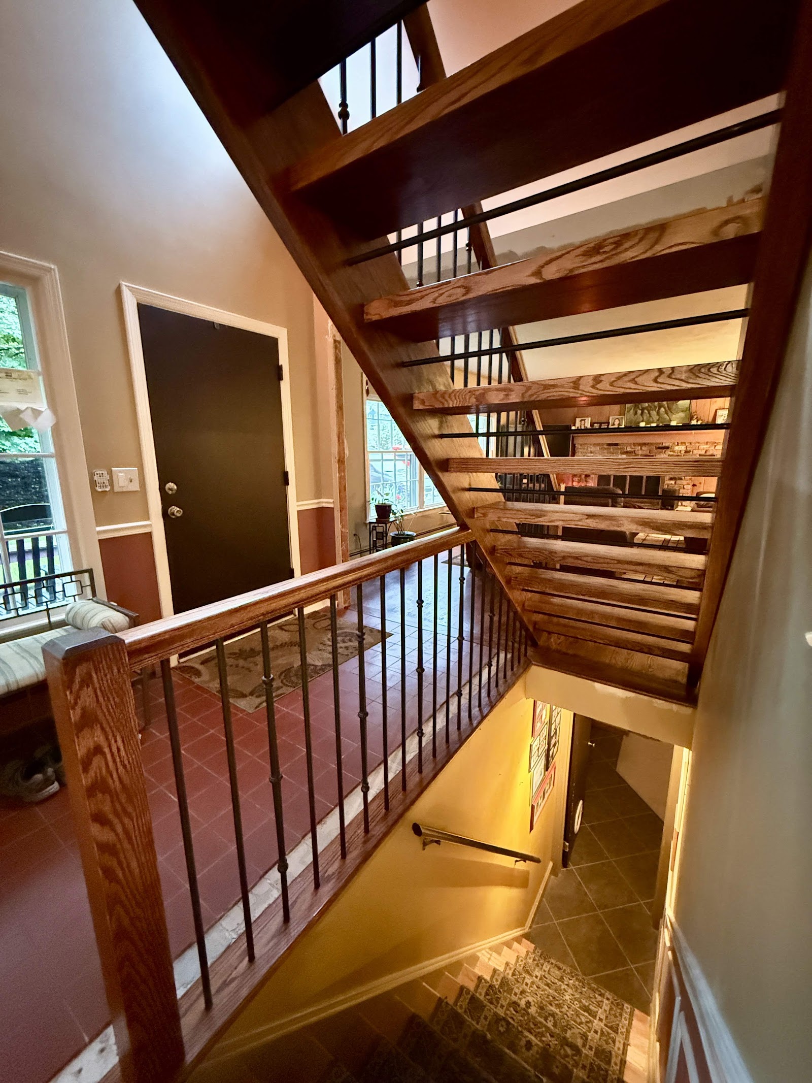 Jefferson stair and railing project 116