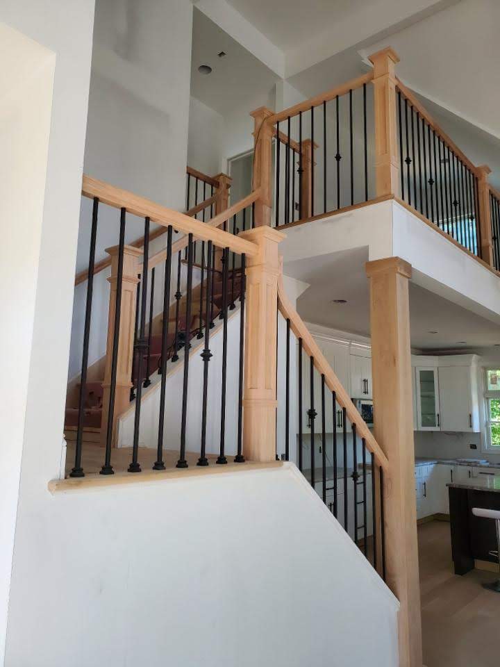 Jefferson stair and railing project 163