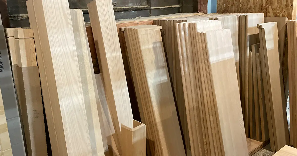 Jefferson Lumber railing components